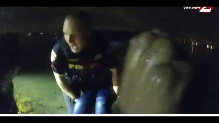 WATCH: “She’s gonna die!” Heroic bodcam video shows underwater vehicle rescue by Melbourne Police