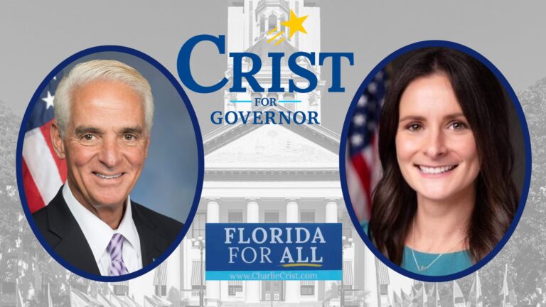 Charlie Crist selects Jennifer Jenkins as potential running mate for Florida Governor’s office