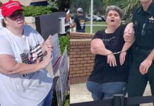 Randy Fine staffer Janice Crisp acquitted after live-streaming her own arrest at a Brevard Public School Board meeting in 2021