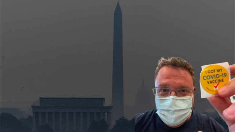 Un-woke Randy Fine bashes people in D.C. for wearing masks outside during Code Purple Air Quality Alert from Canadian Wildfires