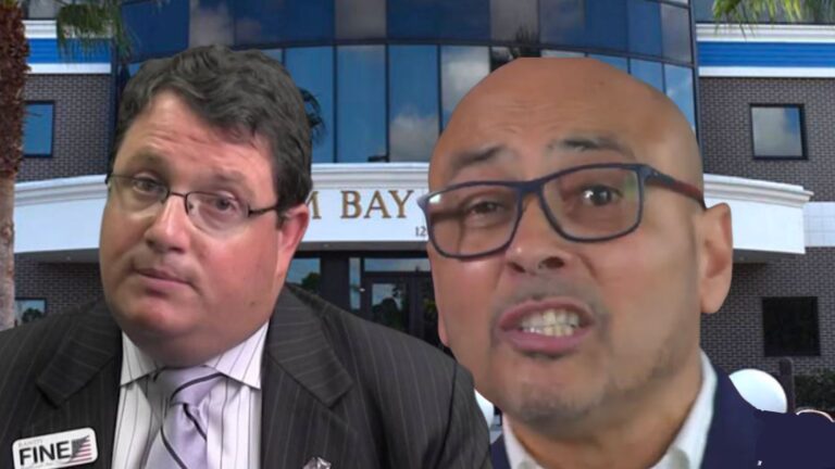 Mayor Medina gets down on his knees for Representative Randy Fine