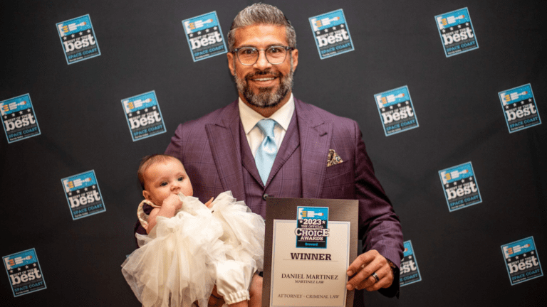 Back-to-Back Victory: Daniel Martinez Secures Top Honors in Criminal Defense at the Your Choice Awards