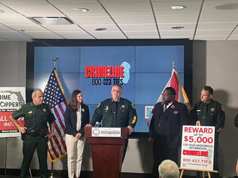 Sheriff Ivey joins Attorney General Ashley Moody to discuss ‘Crimeline’