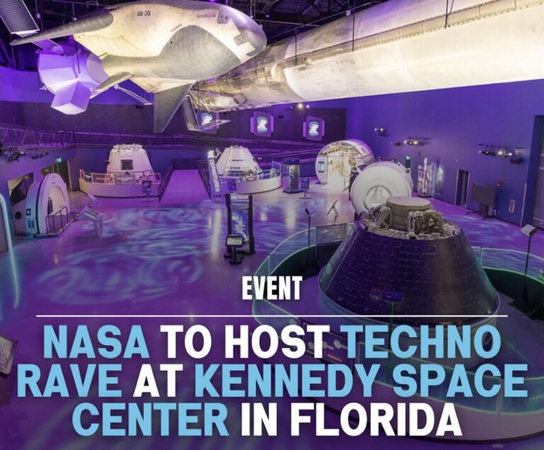 NASA throwing a techno rave party under the stars