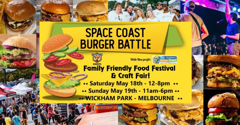 3rd ANNUAL SPACE COAST BURGER BATTLE