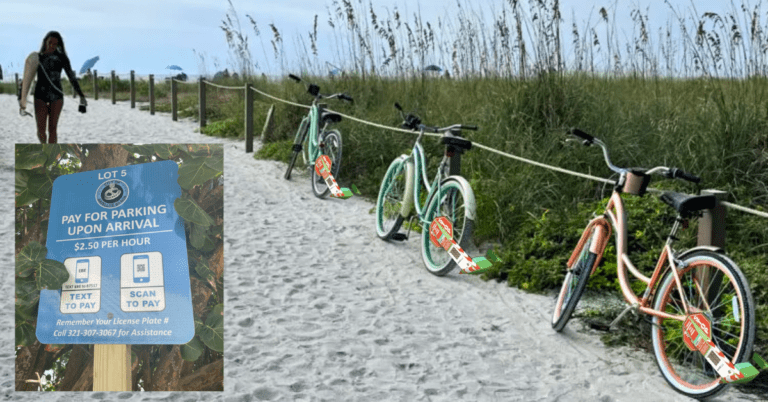 Satellite Beach now booting “illegally” parked bikes
