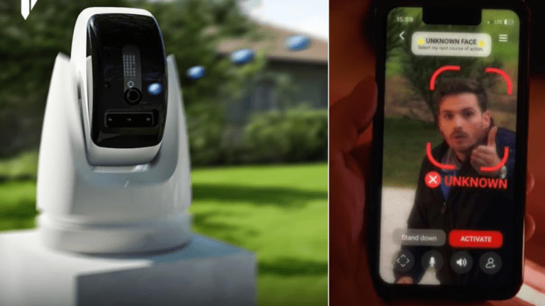 Porch Pirate Repellent: Security Cam Shoots Paintballs and Tear Gas