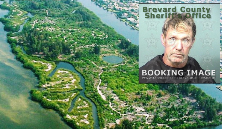 Leonard Nile arrested after abandoning 3 children ages 9-11 on Samsons Island in Satellite Beach