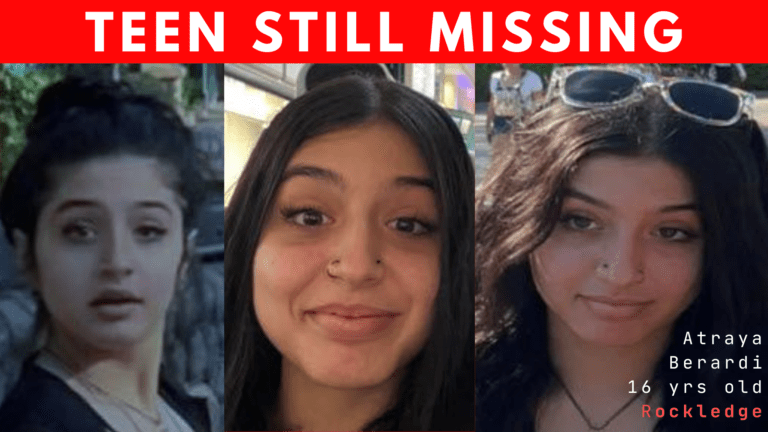 Police: Atraya Berardi still missing and in danger.