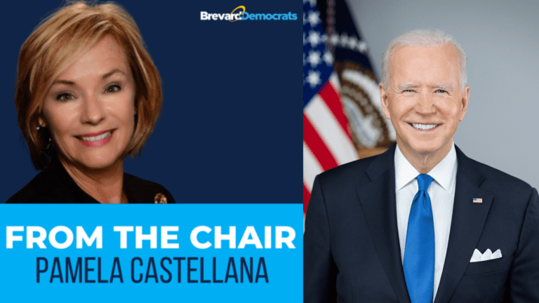 Brevard Democrats release statement on President Biden withdrawing from reelection campaign ￼