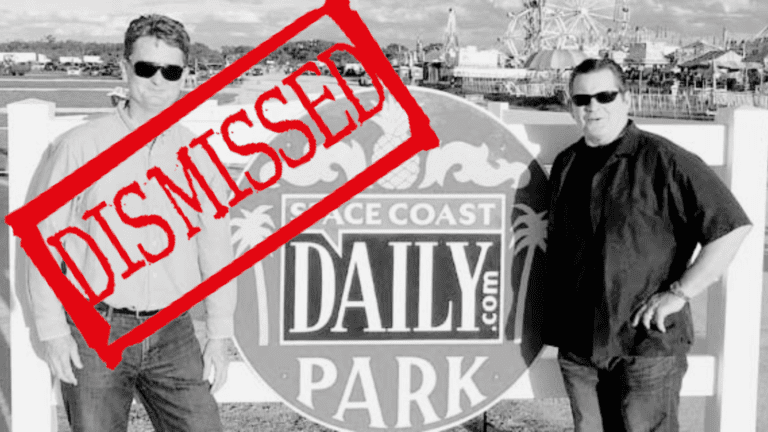 Space Coast Daily Defamation Complaint against Robert Burns DISMISSED by Judge