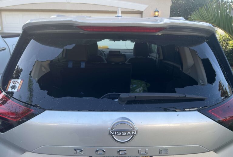 Brevard Nissan Rogue Owner’s Window Spontaneously Explodes: A Growing National Issue