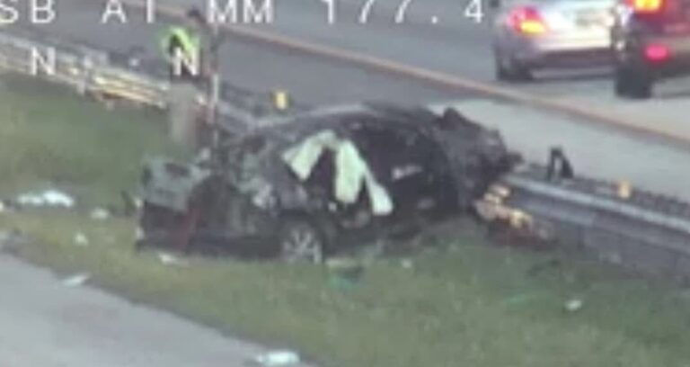 22-year-old Woman Killed in Crash on I-95 Near Palm Bay Road this Morning