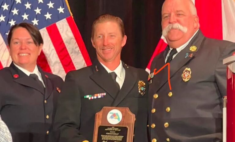 Brevard Lieutenant Fergus Kelly Honored as Florida’s Top Hazardous Material Responder of 2024