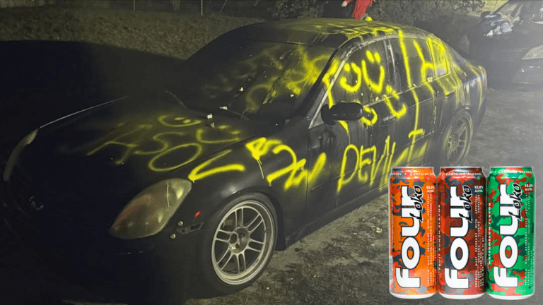 Teens drunk on Four Loko arrested for vandalizing car thought to be ex-boyfriend’s