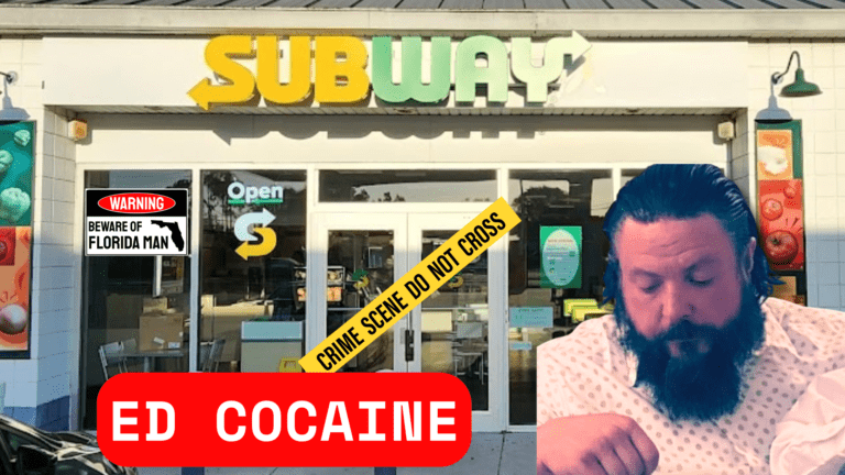 Florida Man Ed Cocaine Busted After Pulling Knife on Subway Employees Over Sandwich Dispute