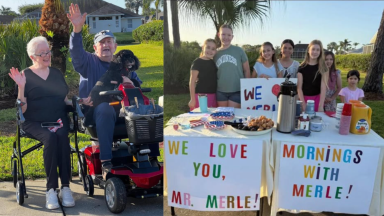 Community Honors Local Hero “Mr. Merle” for Spreading Joy in Suntree