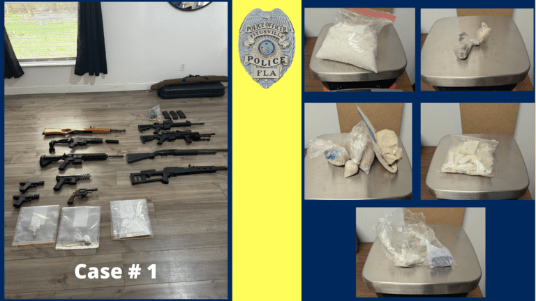MAJOR DRUG & GUN BUSTS BY TPD SPECIAL INVESTIGATIONS SECTION