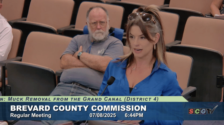 Brevard County Moves Forward on Grand Canal Muck Removal Amid Disposal Site Concerns and Public Outcry