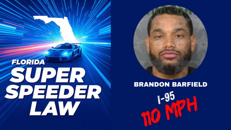 FHP Hits 131 MPH to Catch Driver Accused of Going 110 MPH on I-95 in Brevard