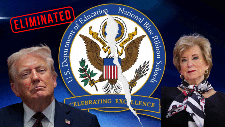 Trump Kills Reagan’s 40-Year-Old Blue Ribbon School Award — Parents and Property Values Could Feel the Impact