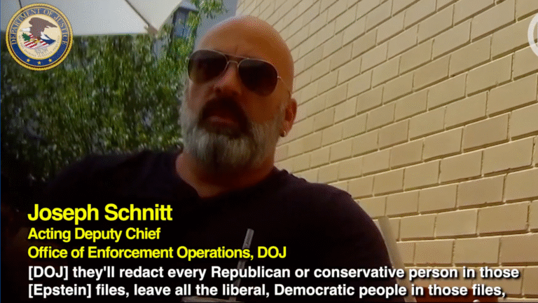 Deputy DOJ Chief Says Republicans Will Be Redacted From Epstein Files; DOJ Forced to Respond