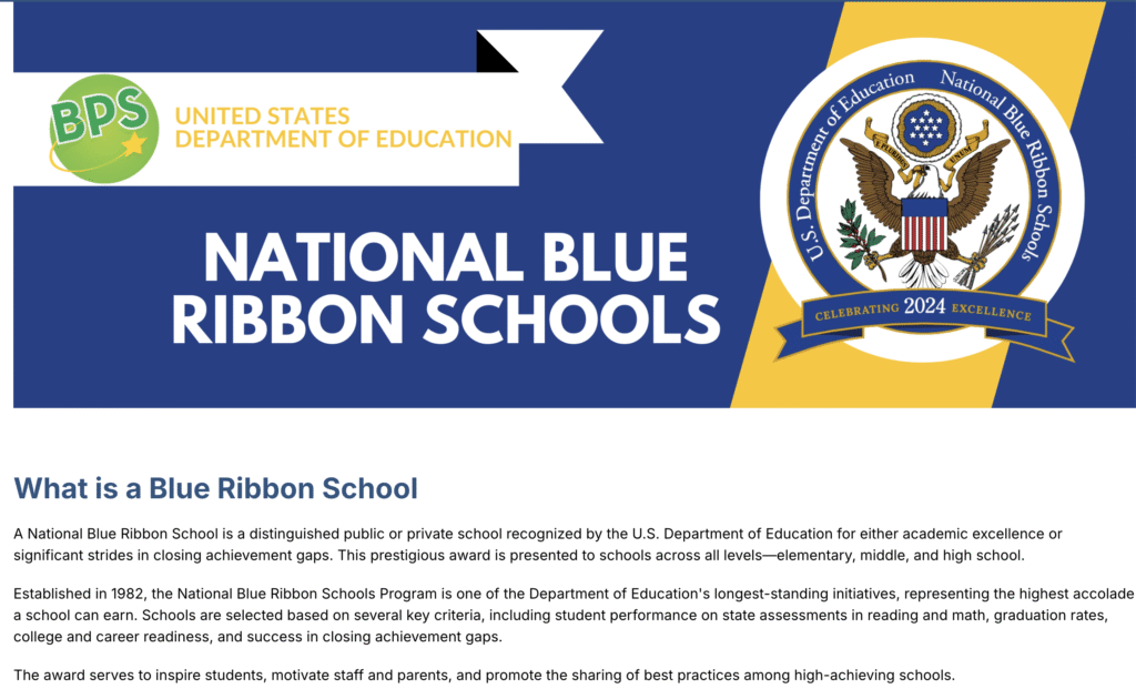 Trump Kills Reagan’s 40-Year-Old Blue Ribbon School Award — Parents and ...