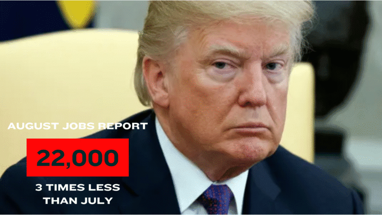 Trump Fired BLS Chief Over ‘Rigged’ Jobs Report — August Numbers 3 Times Worse