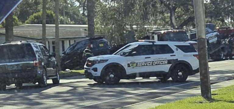 Two Titusville Police Officers Injured in Crash While Responding to Armed Gun Call