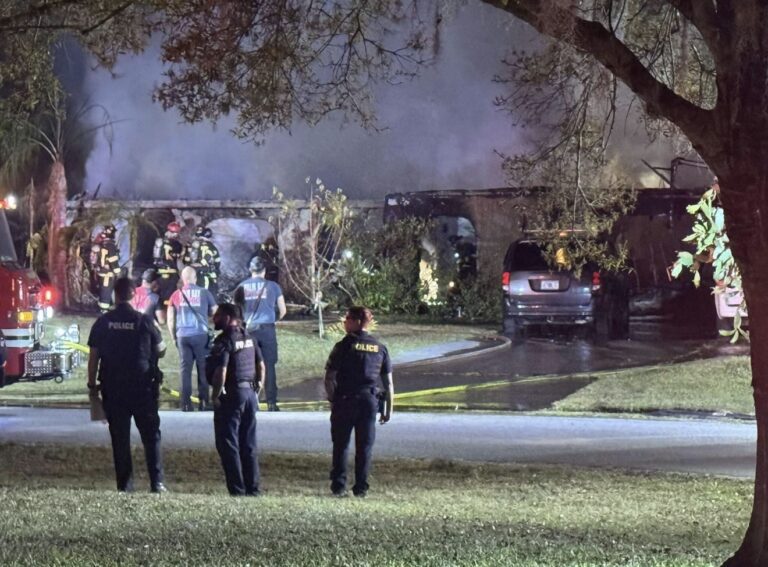 Two Killed in Early Morning House Fire in Palm Bay