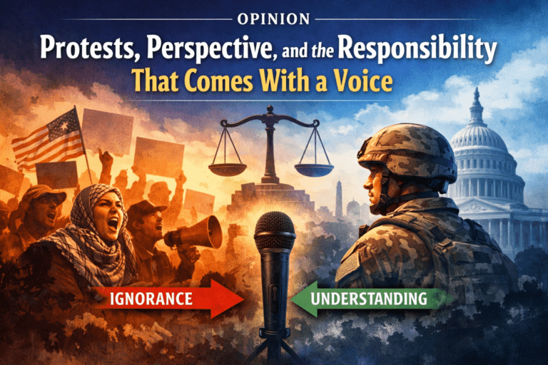 Protests, Perspective, and the Responsibility That Comes With a Voice