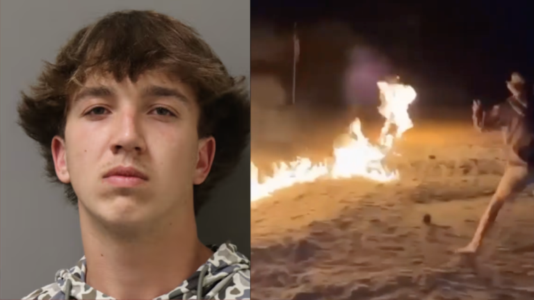 Marion County teen accused of setting juvenile on fire on Lake Kerr island, deputies say