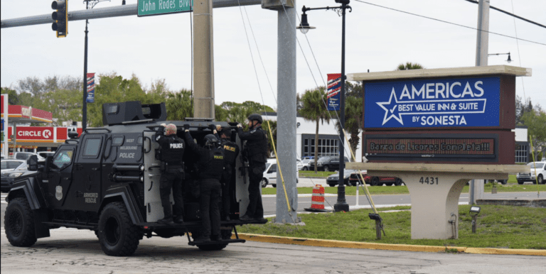 Armed Disturbance and Arrest at Local Motel