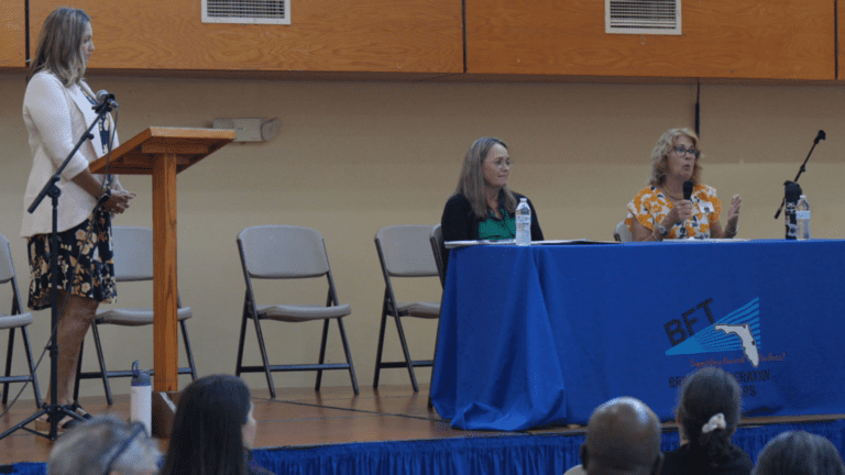 Two District 5 School Board Candidates Show Up to Face Educators at BFT Forum. The Third Went to Melbourne City Council Instead.