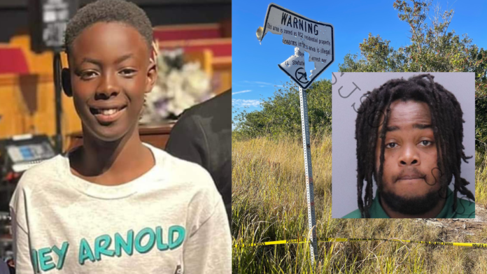 Jamarcus Simpson, sentenced to 20 years for the 2022 Christmas killings of two Palm Bay teens at The Compound
