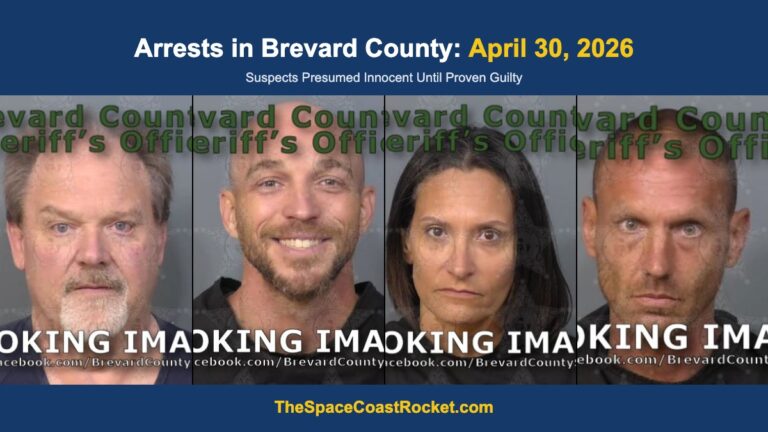Arrests in Brevard County: April 30, 2026 – Suspects Presumed Innocent Until Proven Guilty