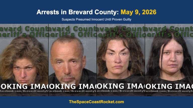 Arrests in Brevard County: May 9, 2026 – Suspects Presumed Innocent Until Proven Guilty