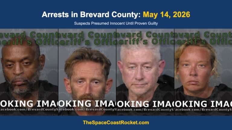 Arrests in Brevard County: May 14, 2026 – Suspects Presumed Innocent Until Proven Guilty