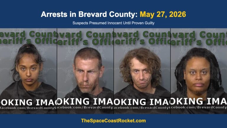 Arrests in Brevard County: May 27, 2026 – Suspects Presumed Innocent Until Proven Guilty