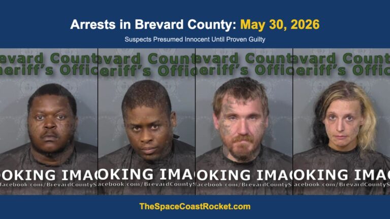 Arrests in Brevard County: May 30, 2026 – Suspects Presumed Innocent Until Proven Guilty