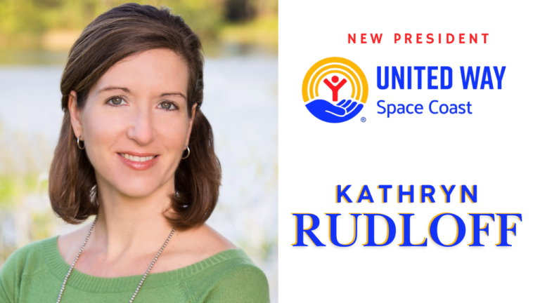 United Way Space Coast Names Kathryn Rudloff as New President