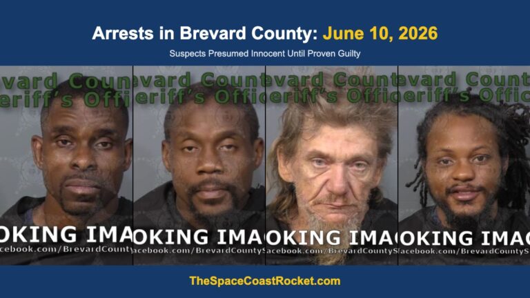 Arrests in Brevard County: June 10, 2026 – Suspects Presumed Innocent Until Proven Guilty
