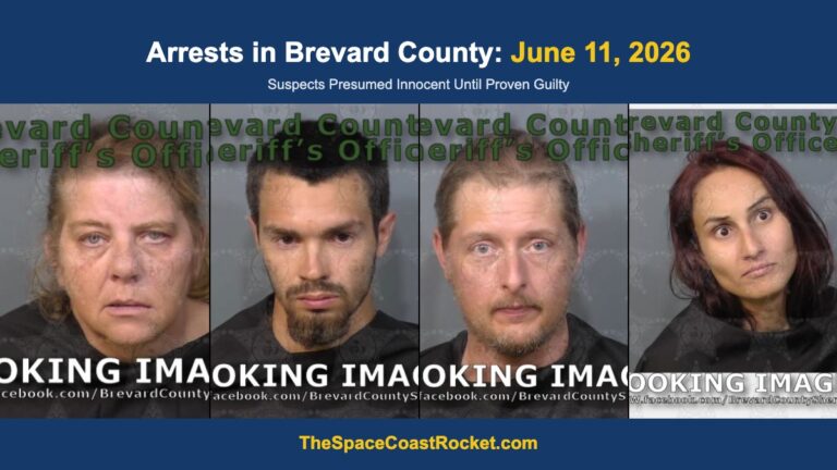 Arrests in Brevard County: June 11, 2026 – Suspects Presumed Innocent Until Proven Guilty