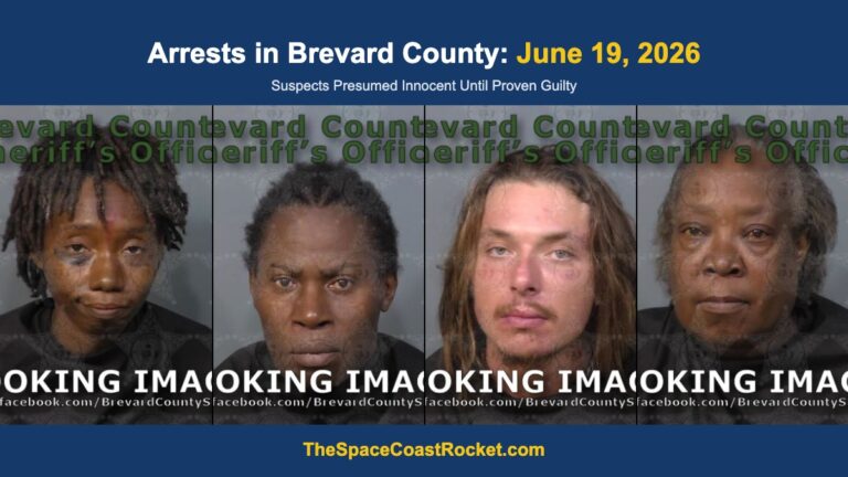 Arrests in Brevard County: June 19, 2026 – Suspects Presumed Innocent Until Proven Guilty