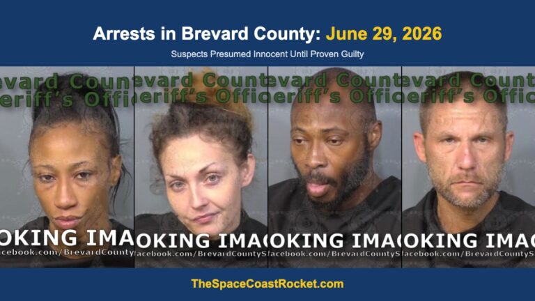 Arrests in Brevard County: June 29, 2026 – Suspects Presumed Innocent Until Proven Guilty