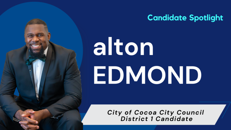 Alton Edmond — Cocoa City Council, District 1