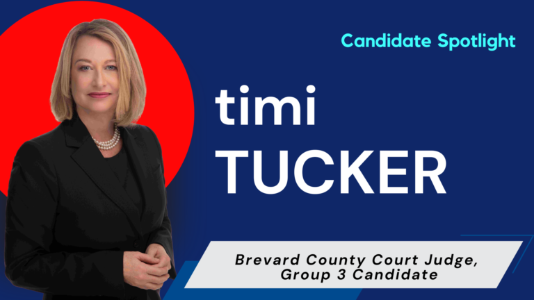 Timi Tucker, candidate for Brevard County Court Judge, Group 3