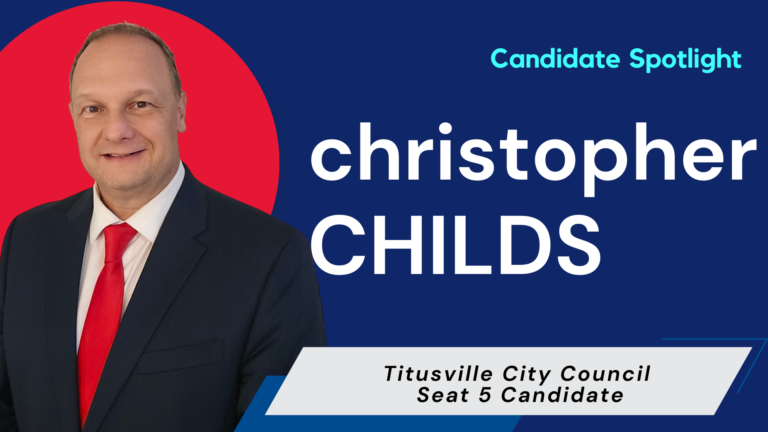 Christopher Childs — Titusville City Council, Seat 5