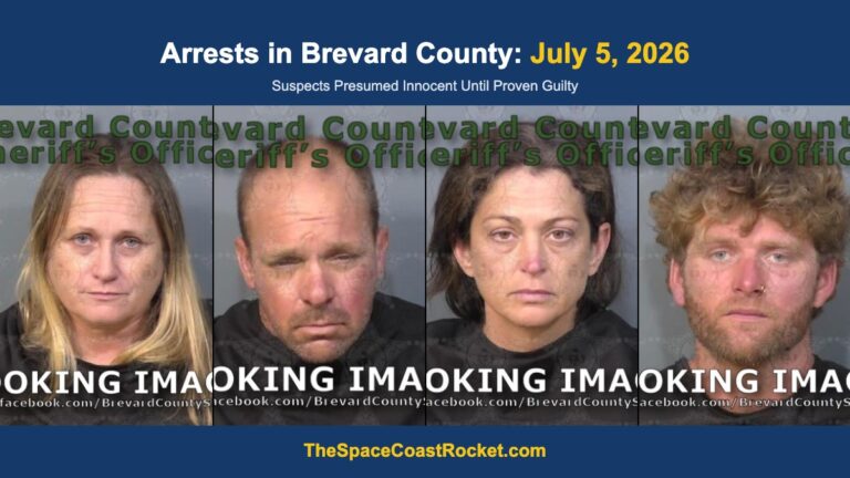 Arrests in Brevard County: July 5, 2026 – Suspects Presumed Innocent Until Proven Guilty