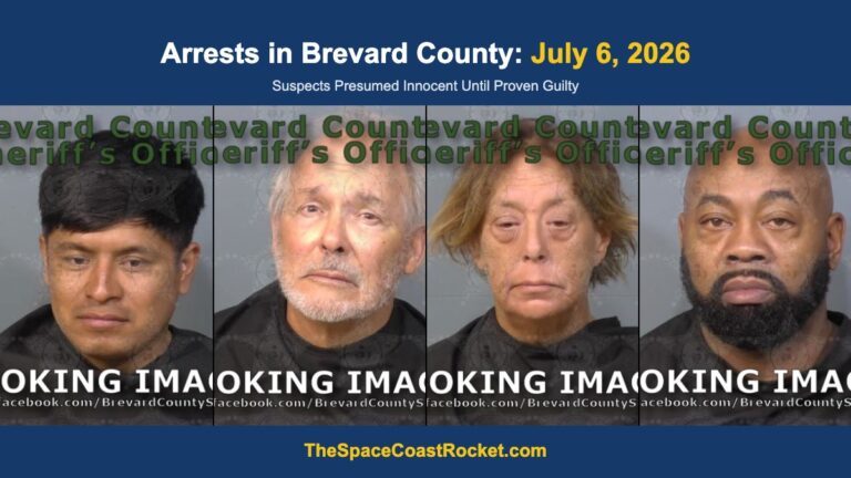 Arrests in Brevard County: July 6, 2026 – Suspects Presumed Innocent Until Proven Guilty